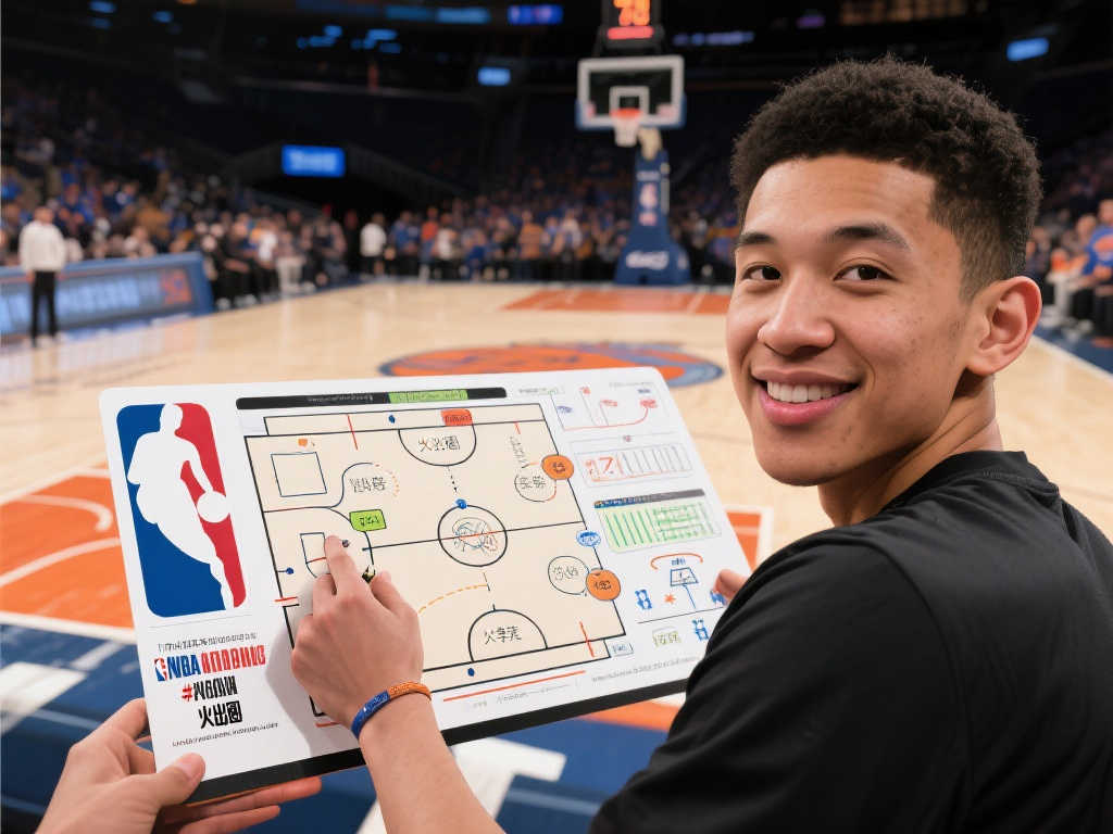 NBA球迷自创战术板火出圈，获得球队官方认可